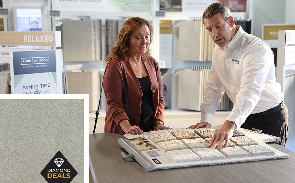 Woman opening wallet.